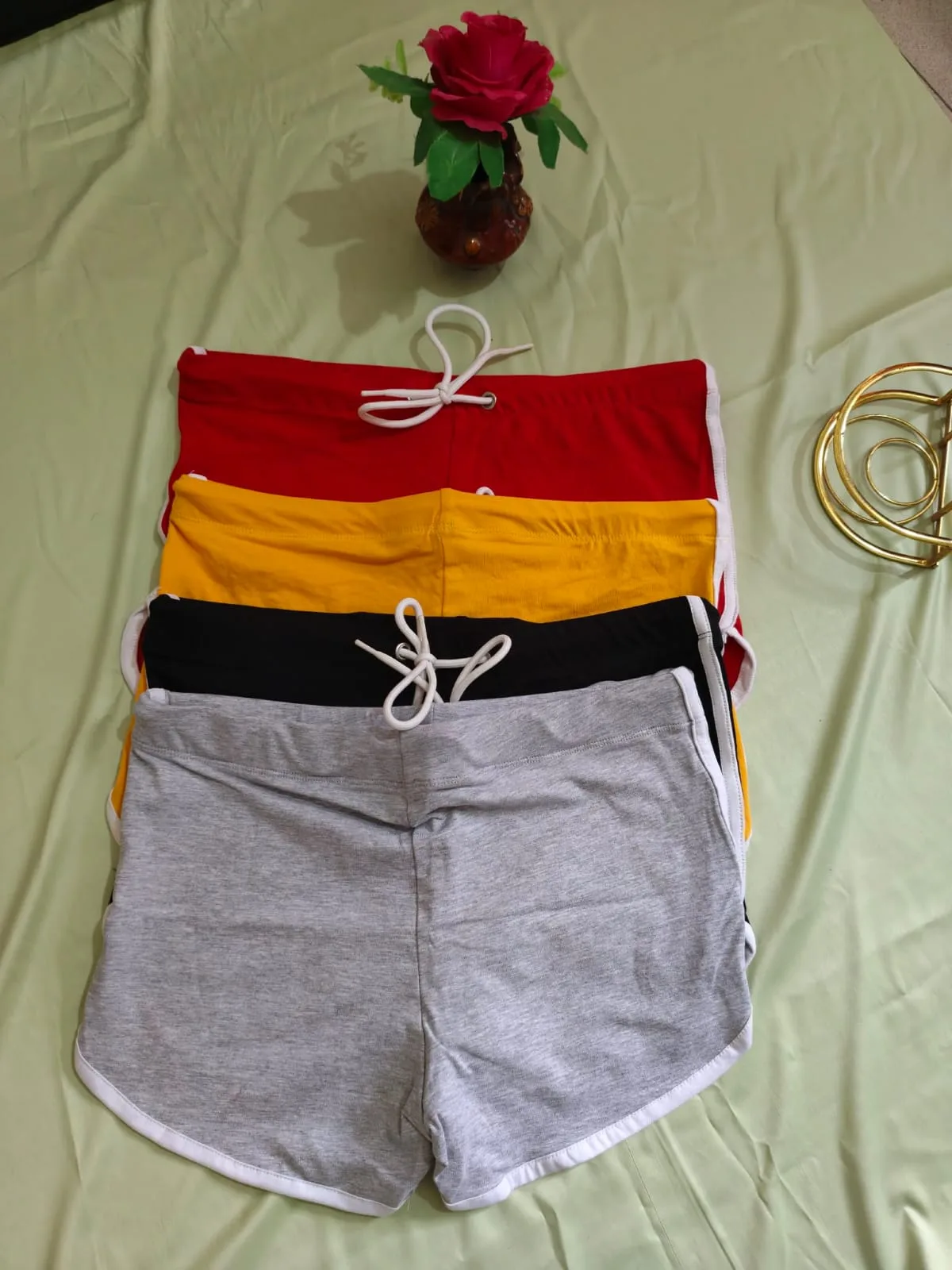 Lumière Ladies Casual Cotton Shorts